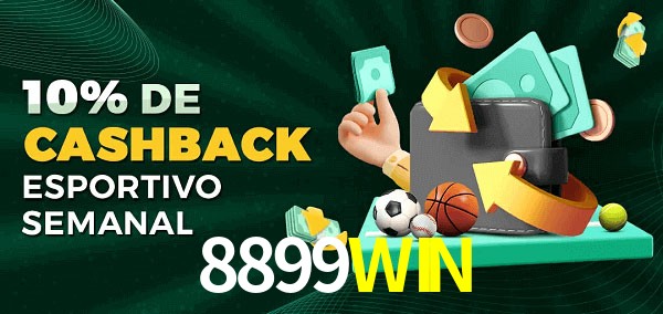 10% de bônus de cashback na 8899WIN