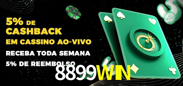 Promoções do cassino ao Vivo 8899WIN